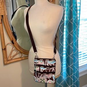 LeSportsac crossbody purse pocketbook